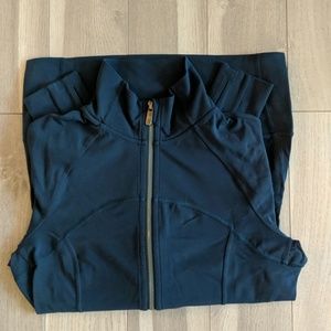 Lululemon Nulu jacket dark teal size 4